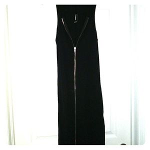 Express zip up front dress